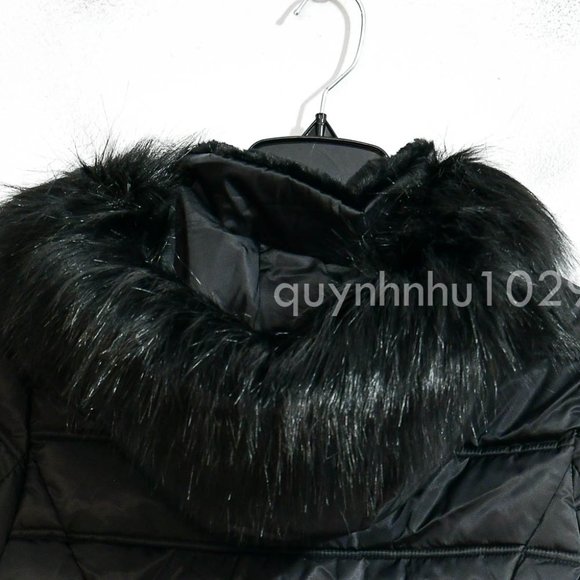 NWT Nautica women Puffer Jacket in  Black - Picture 9 of 9